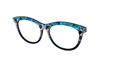 Catching Waves After Dark Holographic - Angle Top Thumbnail - Pair Eyewear