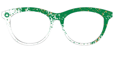 Celtics Splatter - Front Top Thumbnail - Pair Eyewear