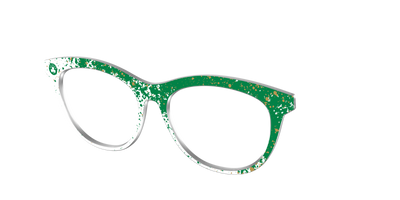 Celtics Splatter - Angle Top Thumbnail - Pair Eyewear