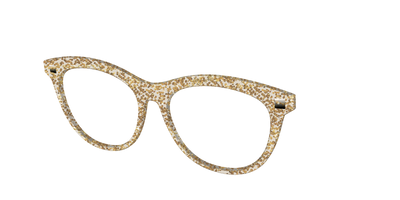 The Champagne Sparkle - Angle Top Thumbnail - Pair Eyewear