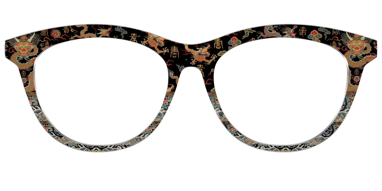 Chinese Dragons - Front Top Image - Pair Eyewear
