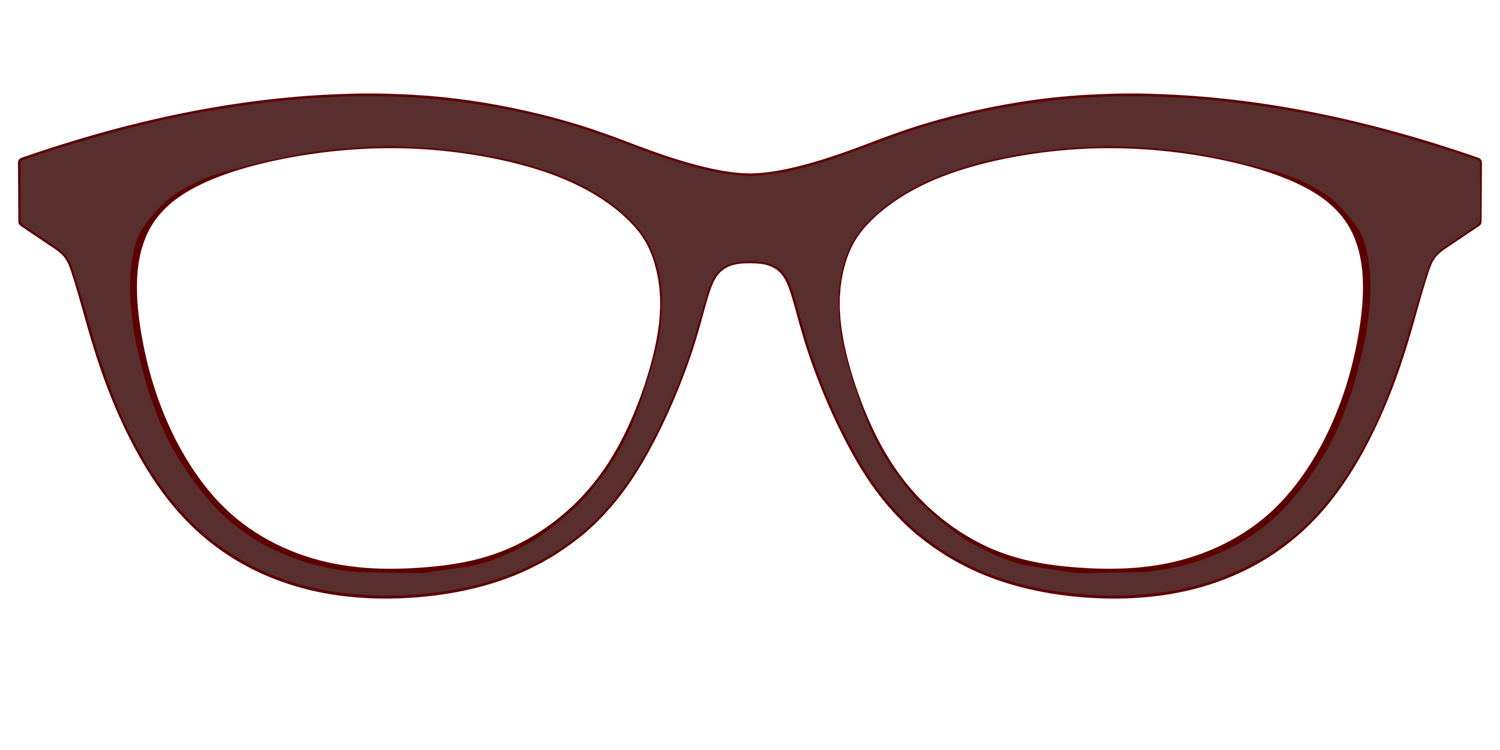 The Chocolate - Front Top Image - Pair Eyewear