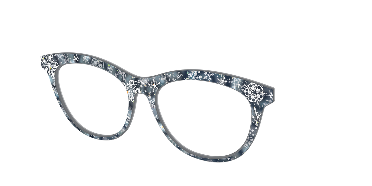 The Christmas Town Snow Globe with Holographic Glitter - Angle Top Image - Pair Eyewear