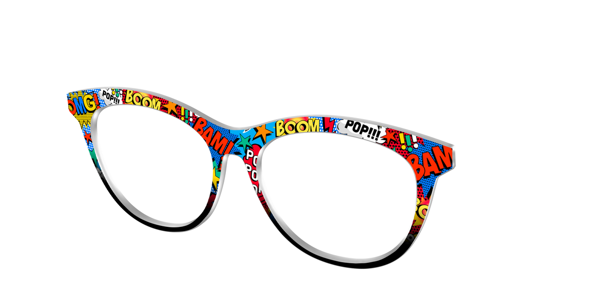The Comic Strip - Angle Top Image - Pair Eyewear