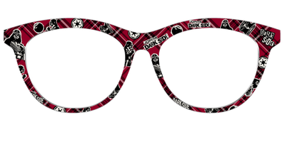 Dark Side Plaid - Front Top Thumbnail - Pair Eyewear