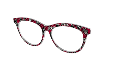 Dark Side Plaid - Angle Top Thumbnail - Pair Eyewear
