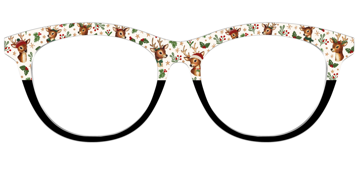 The Dashing Reindeer - Front Top Image - Pair Eyewear