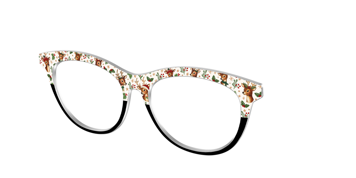 The Dashing Reindeer - Angle Top Image - Pair Eyewear