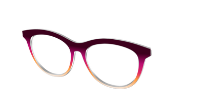The Ember Gradient - Angle Top Thumbnail - Pair Eyewear