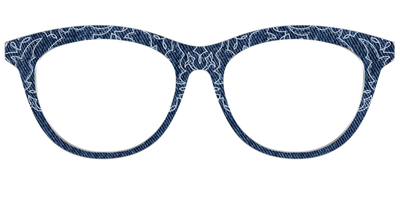 The Embroidered Indigo - Front Top Thumbnail - Pair Eyewear