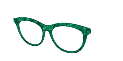 The Emerald Pearl Tortoise - Angle Top Thumbnail - Pair Eyewear