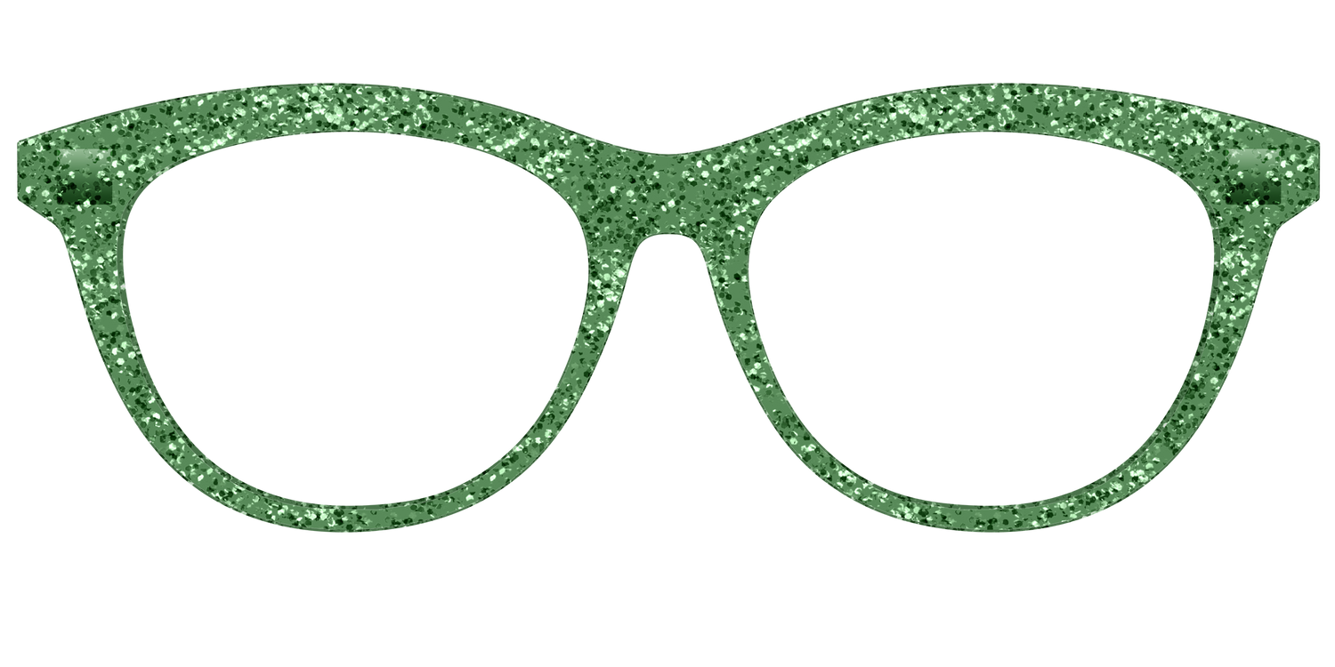 The Emerald Sparkle - Front Top Image - Pair Eyewear