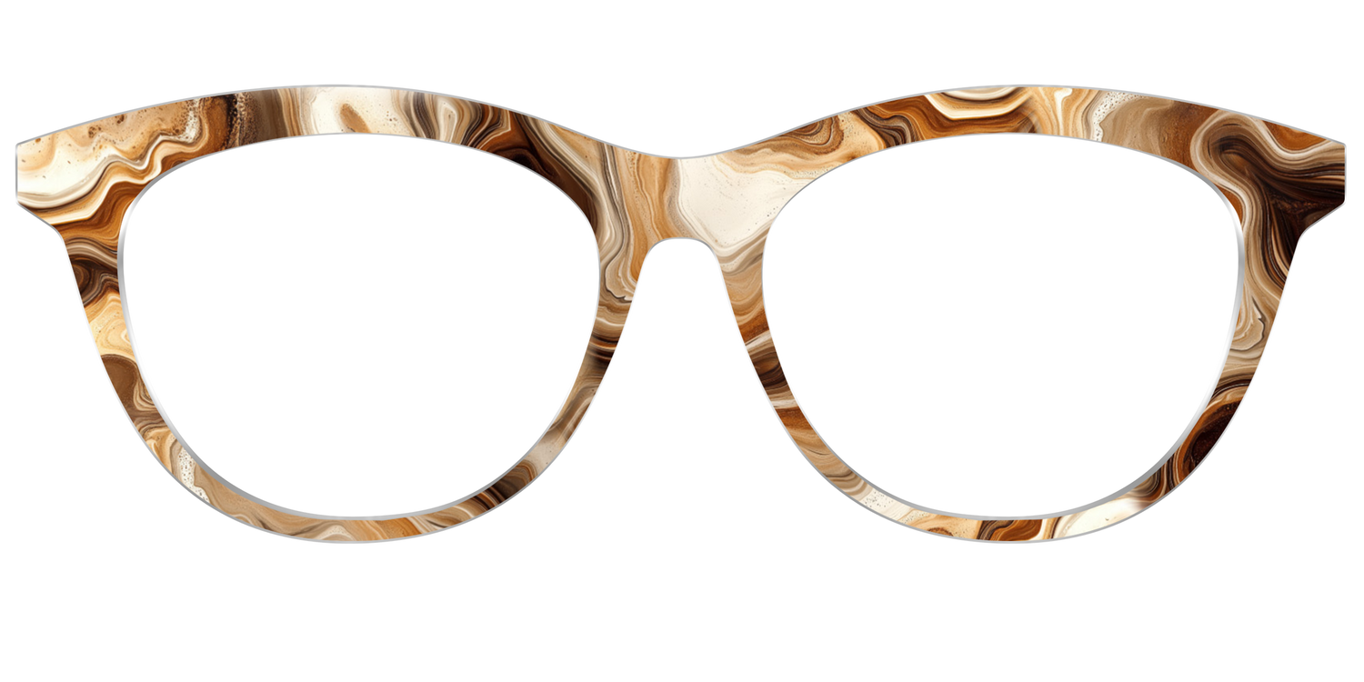 The Espresso Marble - Front Top Image - Pair Eyewear