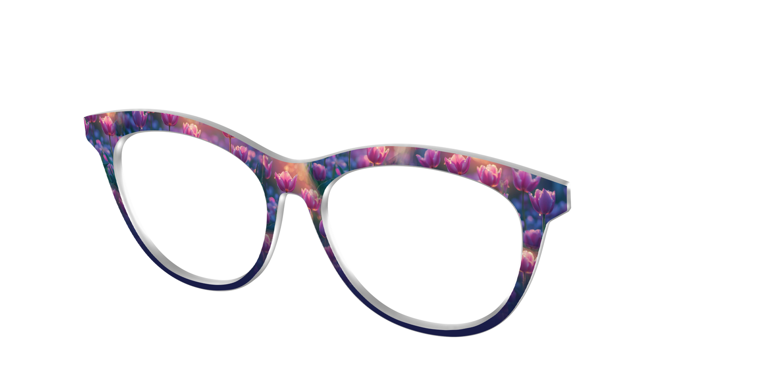 The Ethereal Blooms - Angle Top Image - Pair Eyewear