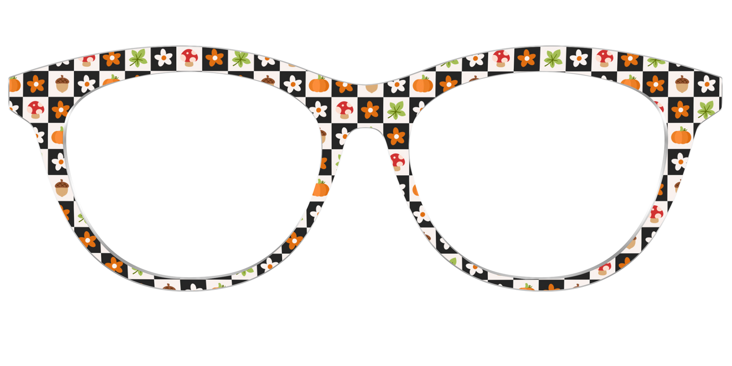 The Fall Festive Check - Front Top Image - Pair Eyewear