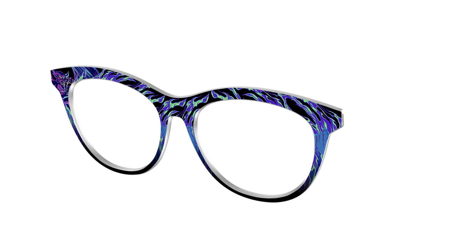 Fantasia's Chernabog - Angle Top Image - Pair Eyewear