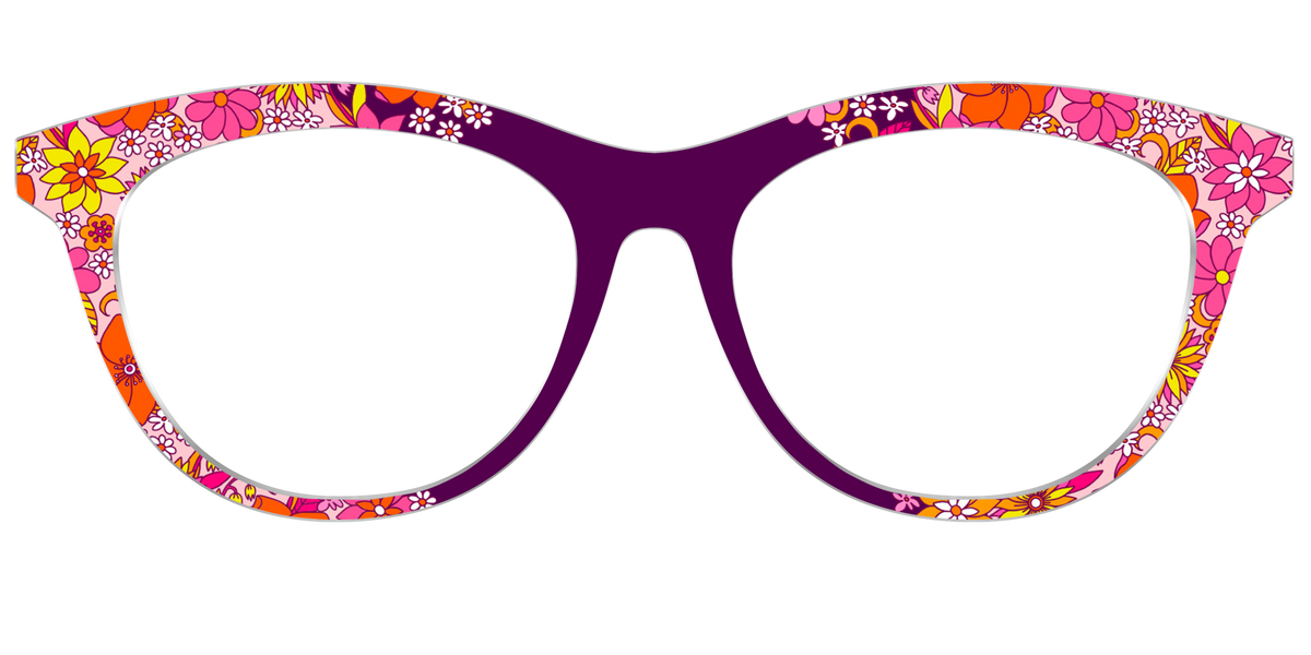 The Far Out Floral - Front Top Image - Pair Eyewear