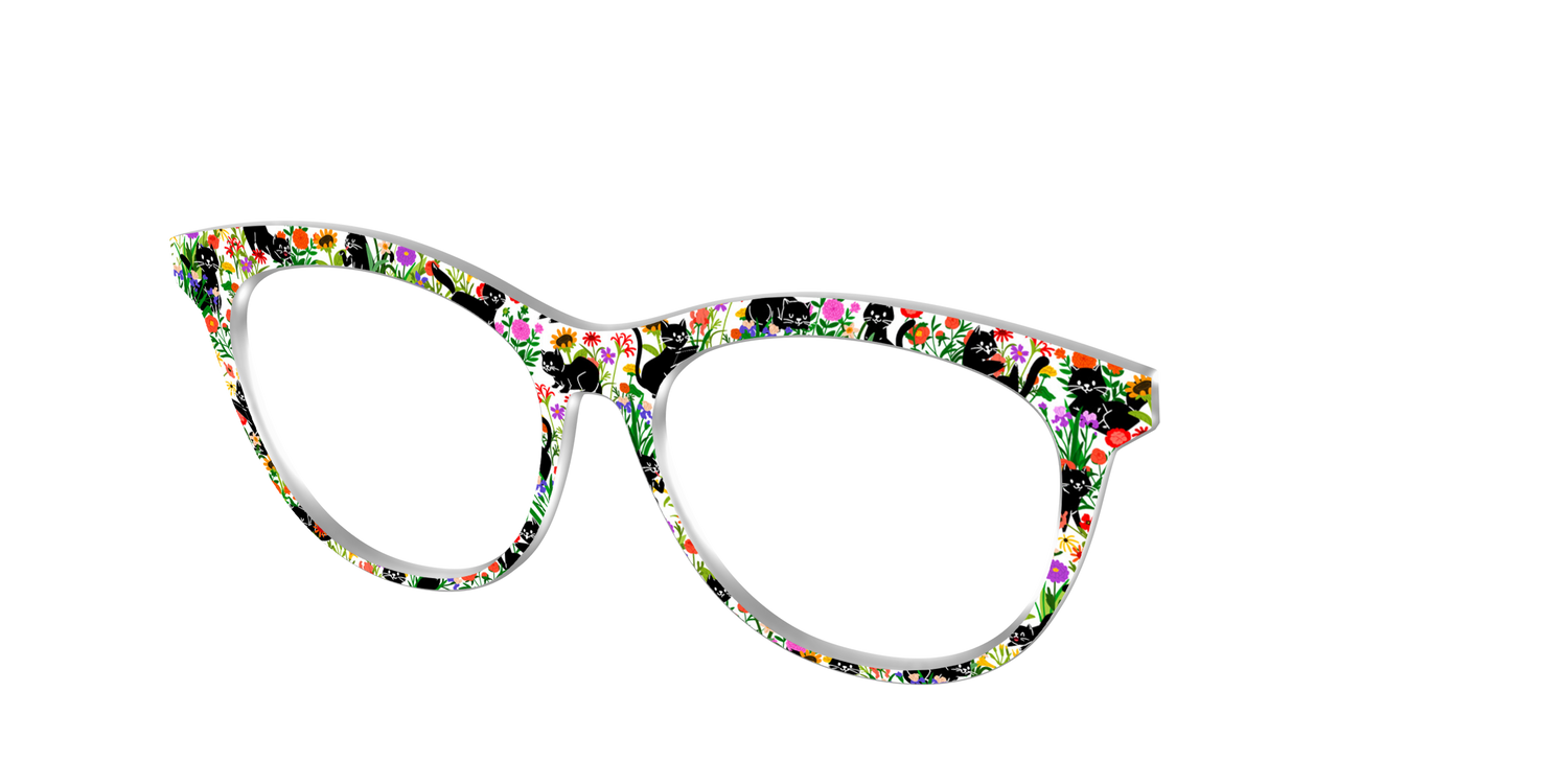 The Feline Flowers - Angle Top Image - Pair Eyewear