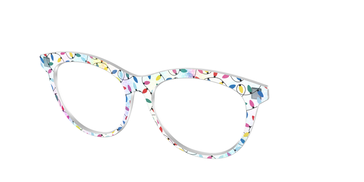 The Festive Lights Crystal - Angle Top Image - Pair Eyewear