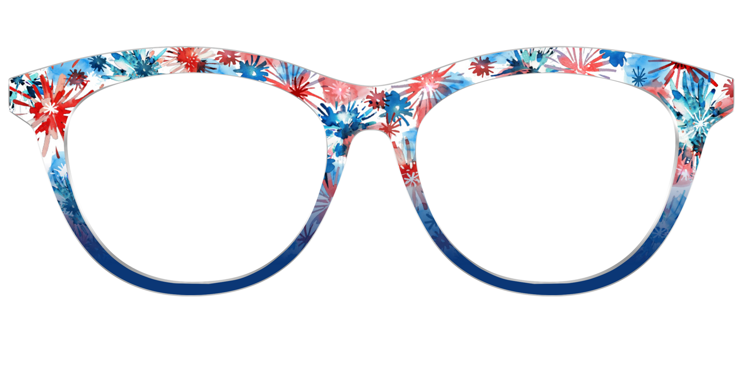 The Firework Bursts - Front Top Image - Pair Eyewear