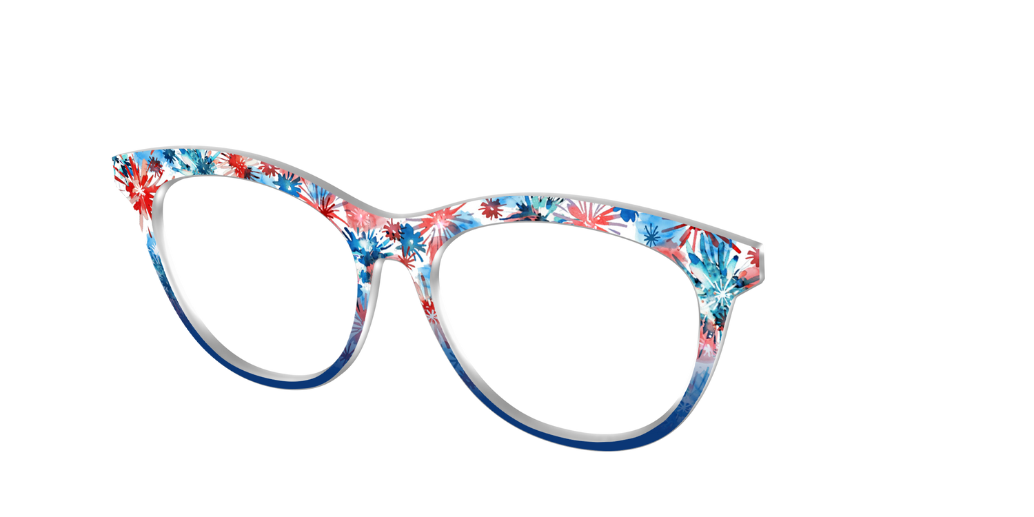 The Firework Bursts - Angle Top Image - Pair Eyewear