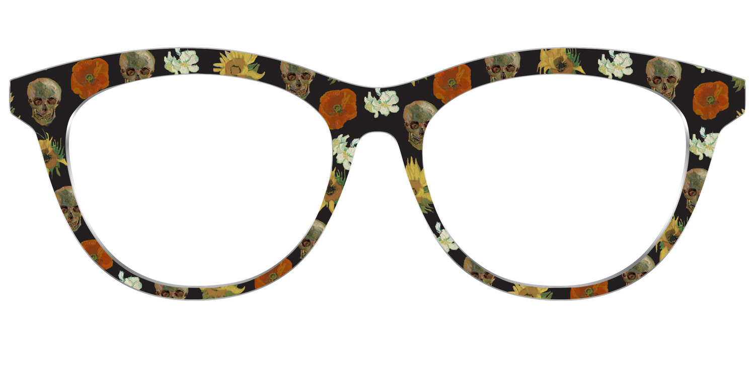 The Floral Skulls - Front Top Image - Pair Eyewear