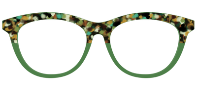 The Forest Tortoise Crystal Split - Front Top Thumbnail - Pair Eyewear
