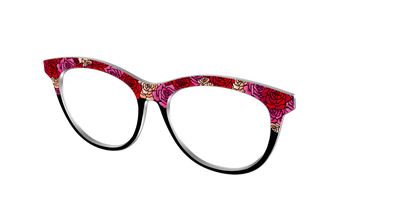 The Frida Flower Crown - Angle Top Thumbnail - Pair Eyewear