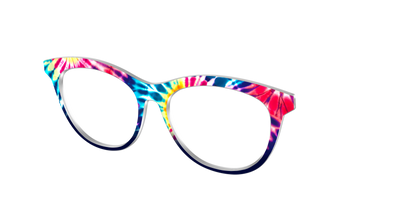 The Funky Tie-Dye - Angle Top Thumbnail - Pair Eyewear
