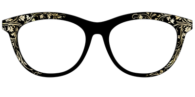 The Gold Foil Vines - Front Top Thumbnail - Pair Eyewear