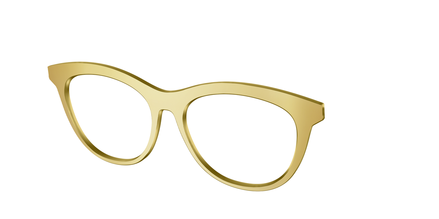 The Gold Mirror - Angle Top Image - Pair Eyewear