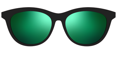 The Polarized Green Reflective Sun Top - Front Top Thumbnail - Pair Eyewear
