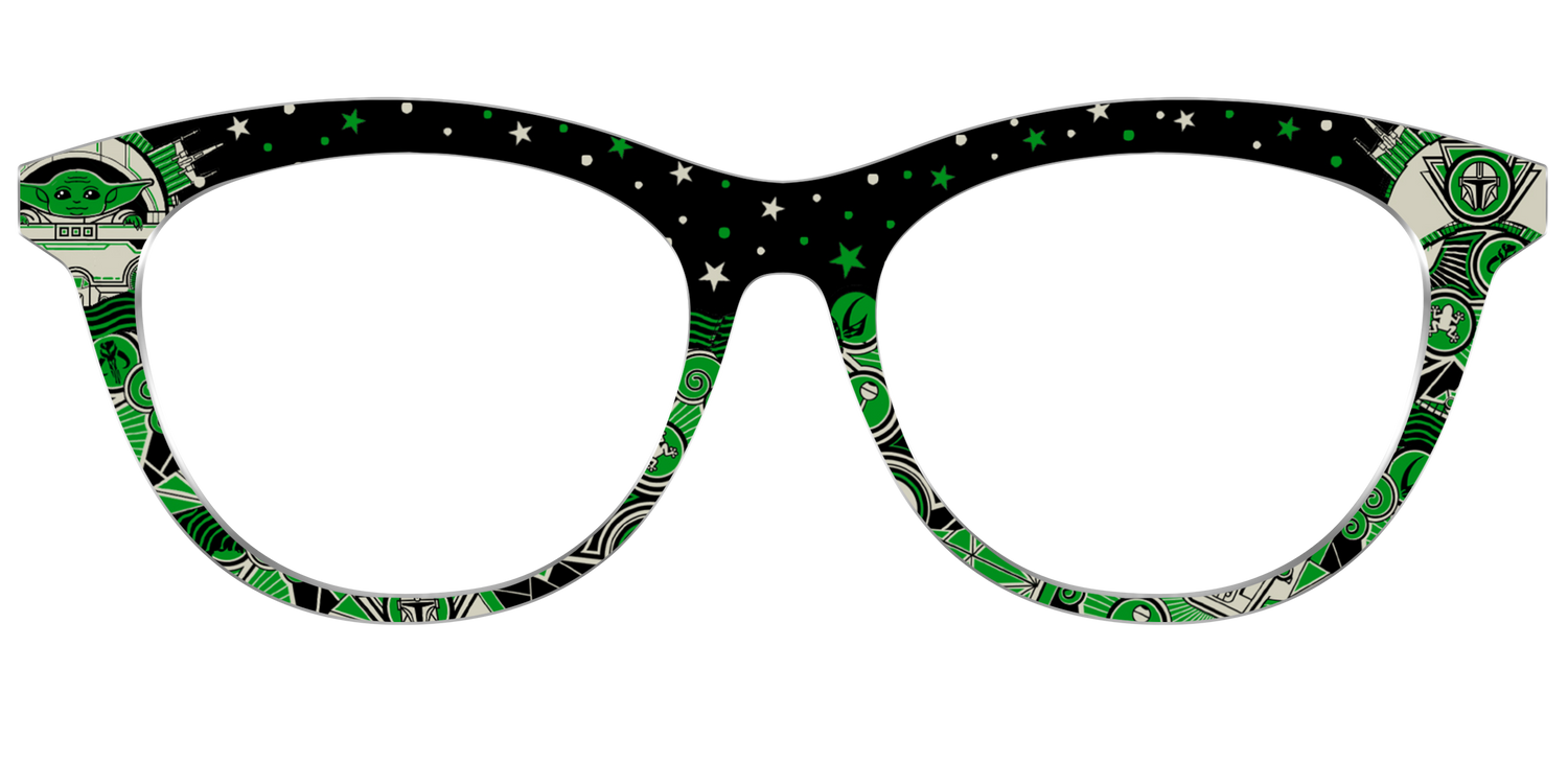 Grogu™ Deco Galaxy - Front Top Image - Pair Eyewear