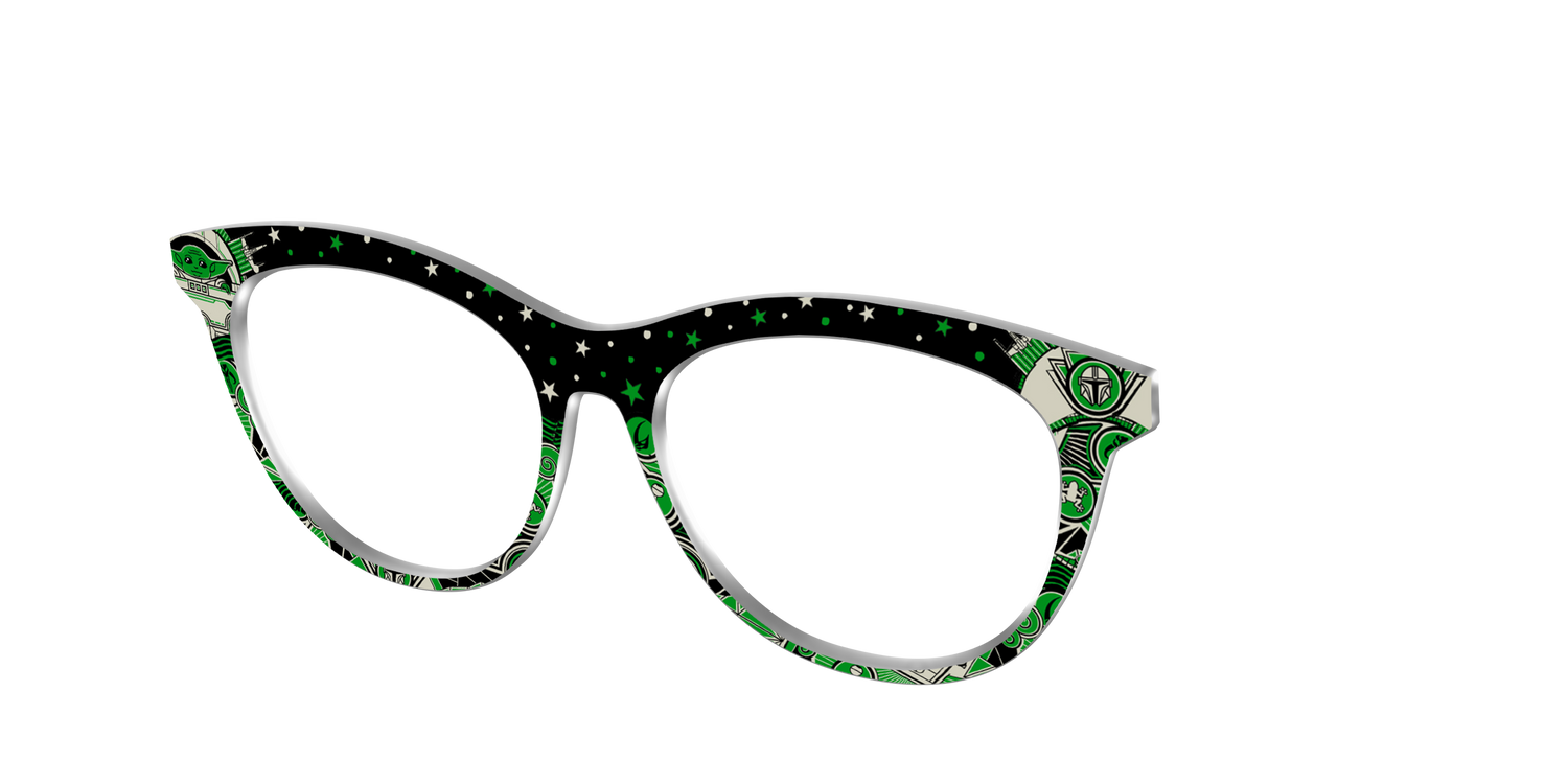 Grogu™ Deco Galaxy - Angle Top Image - Pair Eyewear