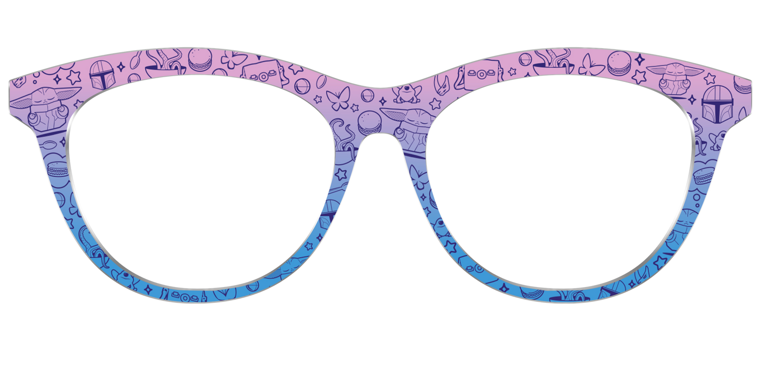 Grogu™ Galaxy Gradient - Front Top Image - Pair Eyewear