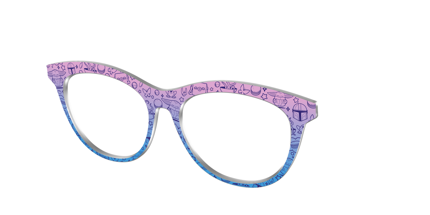 Grogu™ Galaxy Gradient - Angle Top Image - Pair Eyewear