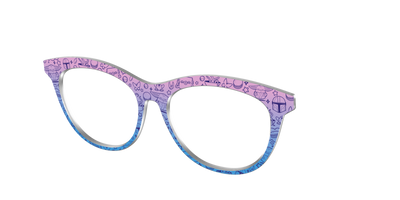 Grogu™ Galaxy Gradient - Angle Top Thumbnail - Pair Eyewear
