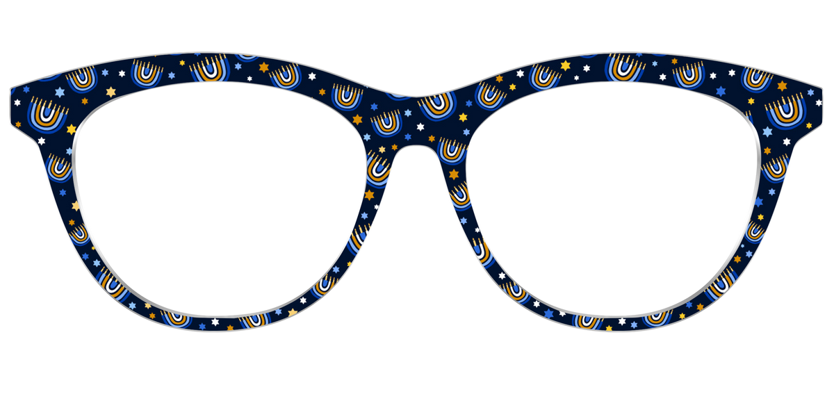 The Hanukkah Menorahs - Front Top Image - Pair Eyewear
