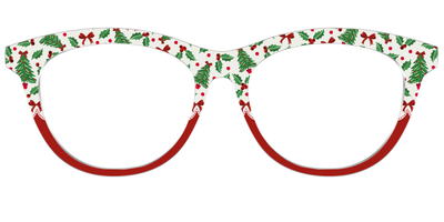 The Holly Jolly Split - Front Top Thumbnail - Pair Eyewear