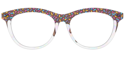 The Holographic Milkshake - Front Top Thumbnail - Pair Eyewear