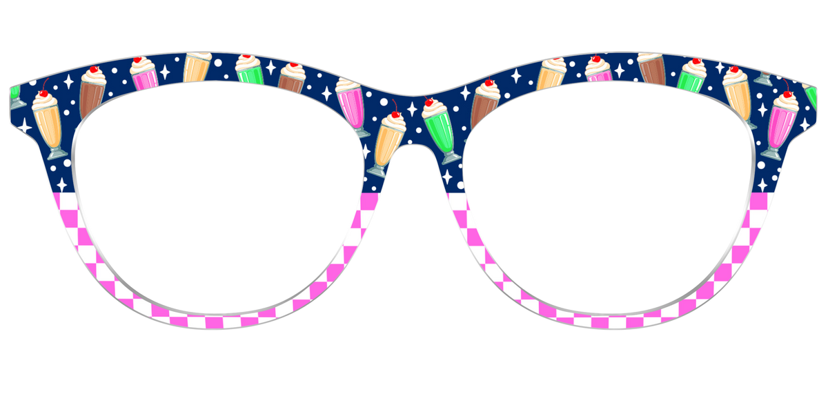 The Ice Cream Social Split - Front Top Image - Pair Eyewear