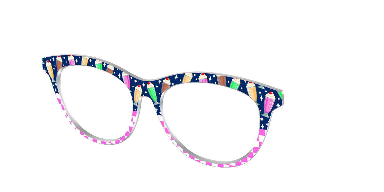 The Ice Cream Social Split - Angle Top Image - Pair Eyewear