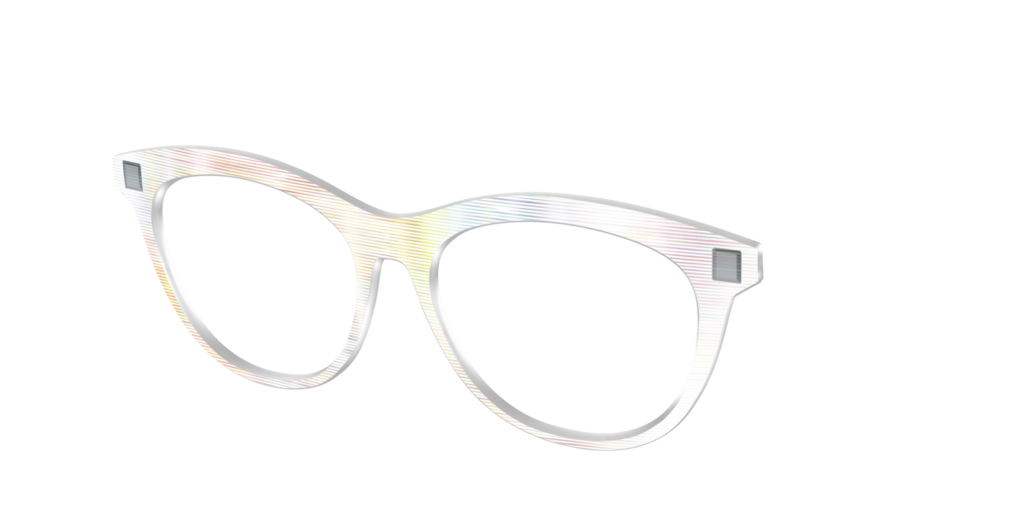 The Iridescent Strands Crystal - Angle Top Image - Pair Eyewear