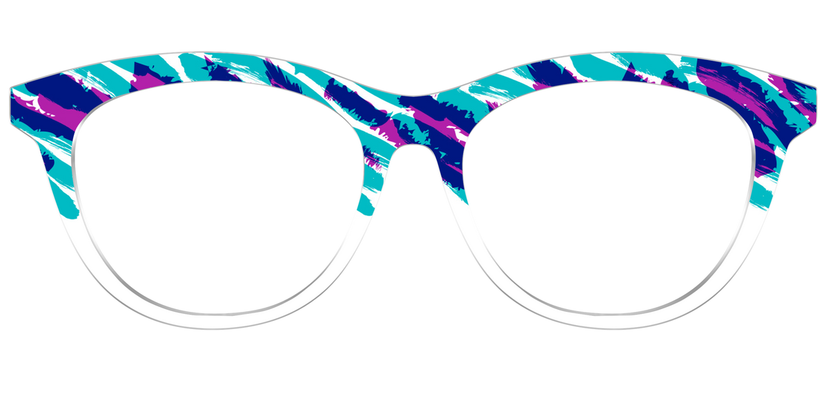 The Jazzy Scribble - Front Top Image - Pair Eyewear
