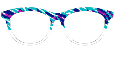 The Jazzy Scribble - Front Top Thumbnail - Pair Eyewear