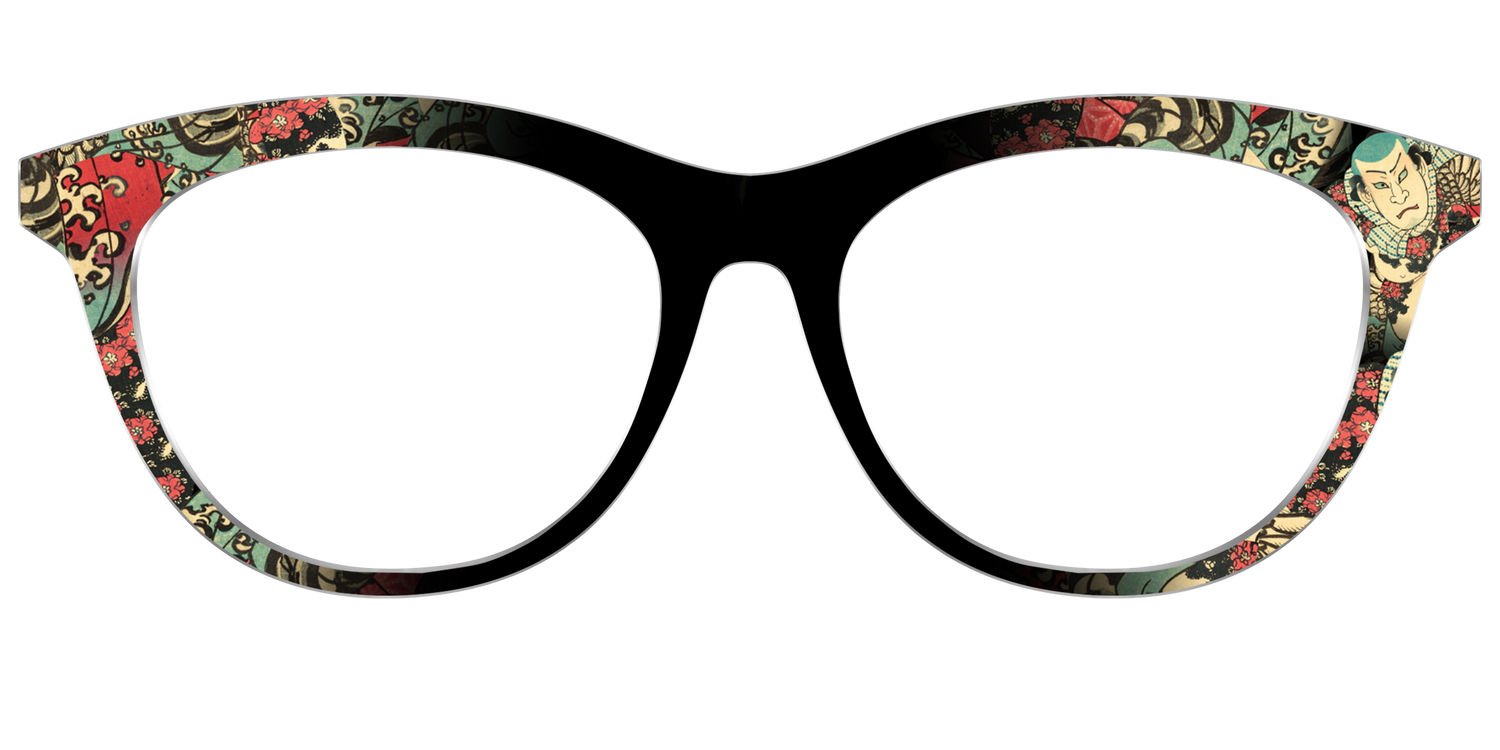 Kunisada Actor - Front Top Image - Pair Eyewear
