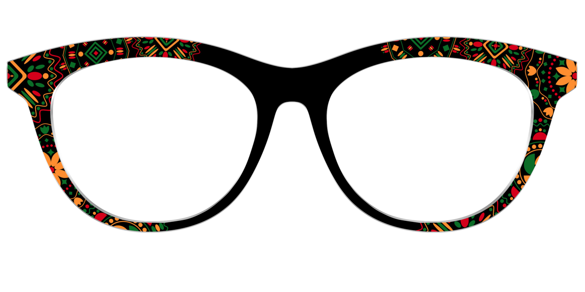 The Kwanzaa Medallion - Front Top Image - Pair Eyewear