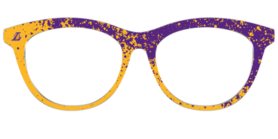 Lakers Splatter - Front Top Thumbnail - Pair Eyewear