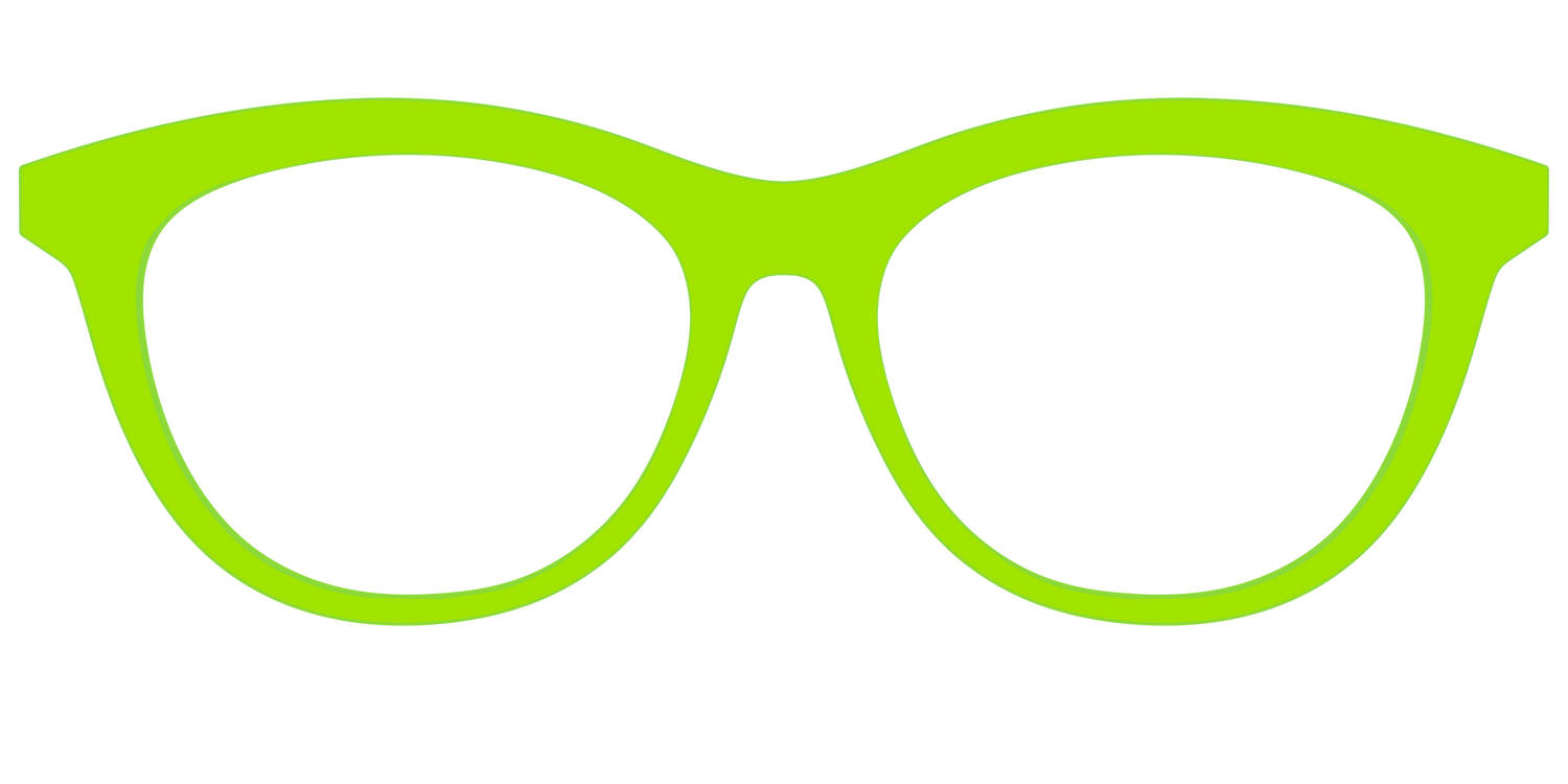 The Lime Green - Front Top Image - Pair Eyewear