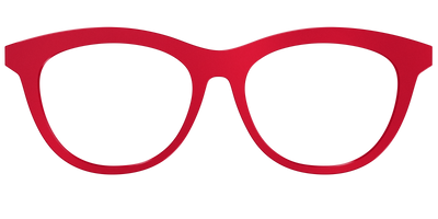 The Matte Red - Front Top Thumbnail - Pair Eyewear